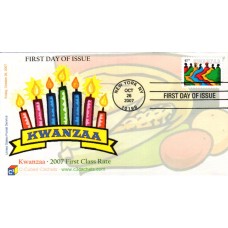 #4220 Kwanzaa C-Cubed FDC