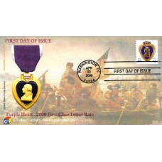 #4264 Purple Heart C-Cubed FDC