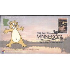 #4266 Minnesota Statehood C-Cubed FDC