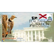 #4274 FOON: Alabama Flag C-Cubed FDC