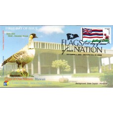 #4287 FOON: Hawaii Flag C-Cubed FDC