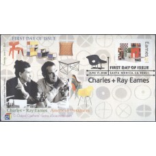 #4333l Charles and Ray Eames C-Cubed FDC