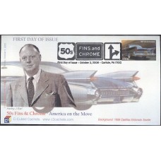 #4356 1957 Lincoln Premiere C-Cubed FDC