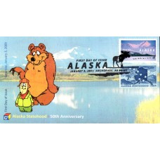 #4374 Alaska Statehood C-Cubed FDC