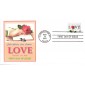 #3551 Rose and Love Letters CEC FDC