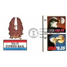 #2122 Eagle and Moon Combo Centennial FDC