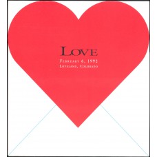 #2618 Love - Envelope Ceremony Program