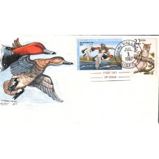 #RW54 Redhead Ducks Chabrier FDC