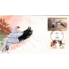 #RW55 Snow Goose Chabrier FDC