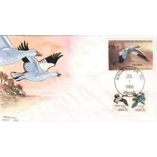 #RW55 Snow Goose Chabrier FDC