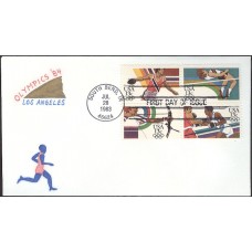 #2048-51 Summer Olympics Charlton FDC