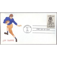 #2089 Jim Thorpe Charlton FDC