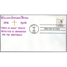 #2195 William Jennings Bryan Charlton FDC