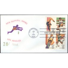 #C101-04 Summer Olympics Charlton FDC