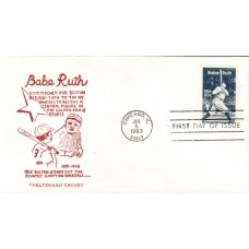 #2046 Babe Ruth Cheltenham FDC