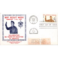 #1145 Boy Scouts Chickasaw BSA FDC