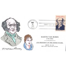 #2216h Martin Van Buren Claddagh FDC