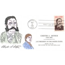 #2218c Chester Arthur Claddagh FDC