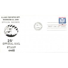 #O141 Official - Eagle Coin 4 FDC