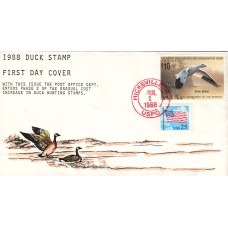 #RW55 Snow Goose Coin 4 FDC