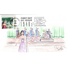 #3186j Big Band Sound Cole FDC