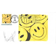 #3189m Smiley Face Cole FDC