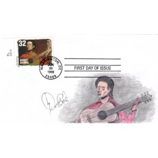 #3213 Woody Guthrie Cole FDC