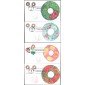 #3245-52 Christmas Wreaths Cole FDC Set