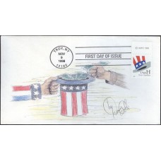 #3260 Uncle Sam Hat Cole FDC