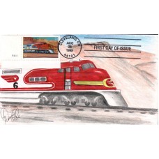 #3337 Super Chief Train Cole FDC