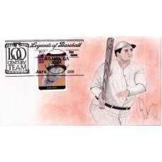 #3408h Babe Ruth Cole FDC