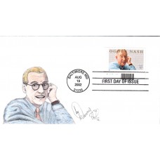 #3659 Ogden Nash Cole FDC