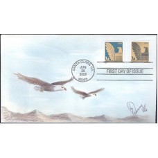 #3797-98 American Eagles Cole FDC