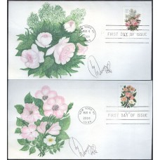 #3836-37 Garden Bouquet Cole FDC Set