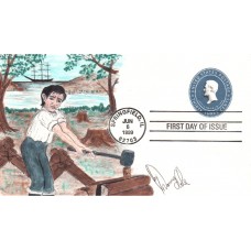 #U645 Abraham Lincoln Cole FDC