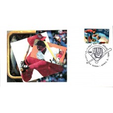 #2619 Olympic Baseball Collage FDC