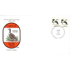 #1757c Capex Wildlife - Canada Goose Collins FDC