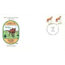 #1757g Capex Wildlife - Red Fox Collins FDC