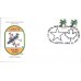 #1757 Capex Wildlife Collins FDC Oval Set