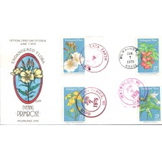 #1783-86 Endangered Flowers Collins FDC