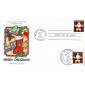 #1800 Santa Ornament Collins FDC