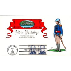 #1854 Alden Partridge Collins FDC