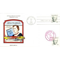 #1868 Lillian M. Gilbreth Collins FDC