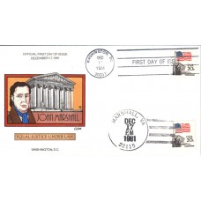 #1894 Flag over Supreme Court Collins FDC