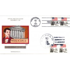 #1895 Flag over Supreme Court Collins FDC