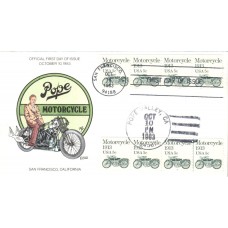 #1899 Motorcycle 1913 PNC Collins FDC