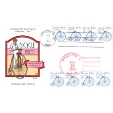 #1901 Bicycle 1870s PNC Collins FDC