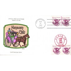 #1904 Hansom Cab 1890s PNC Collins FDC