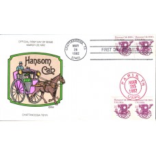 #1904 Hansom Cab 1890s PNC Collins FDC