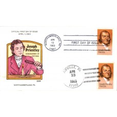 #2038 Joseph Priestley Collins FDC